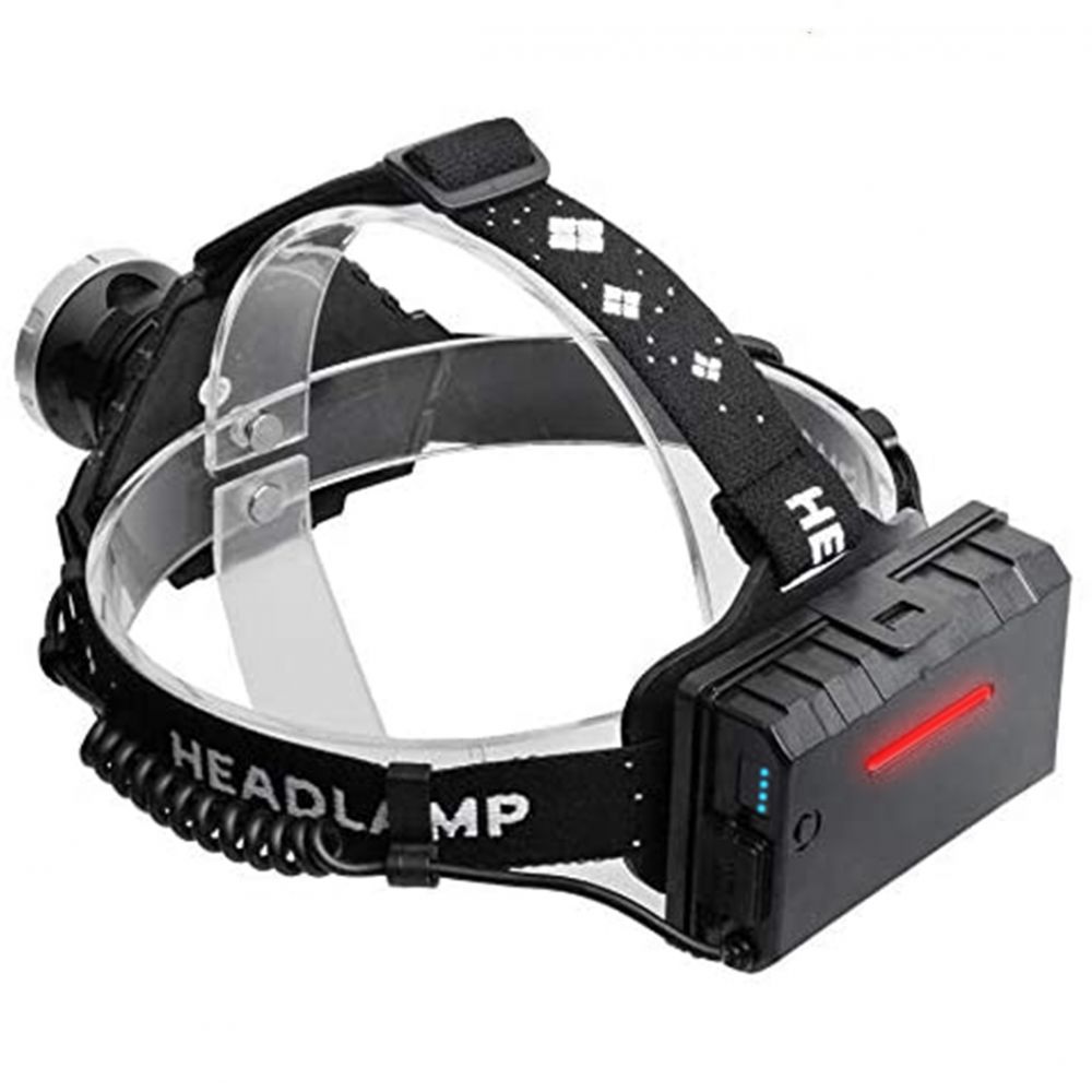 Lanternă Frontală TED TL-7172-1 - Acumulatori 18650, Zoom Puternic - 11