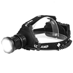 Lanternă Frontală TED TL-7172-1 - Acumulatori 18650, Zoom Puternic - 4