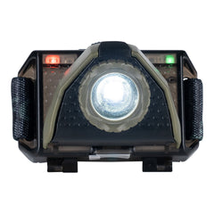 Lanternă Frontală Tundra Zoom-LED Verde Fosco - Vizibilitate Optimă