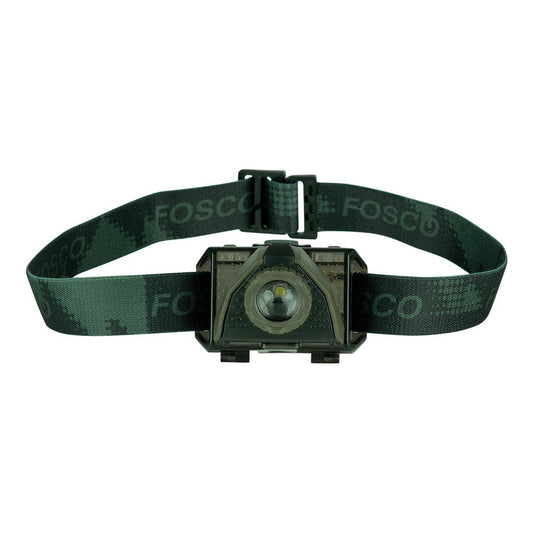 Lanternă Frontală Tundra Zoom-LED Verde Fosco - Vizibilitate Optimă