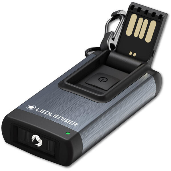 Lanternă K4R LEDLENSER - 120LM, Reîncărcabilă USB, Ultra-Compactă - 2