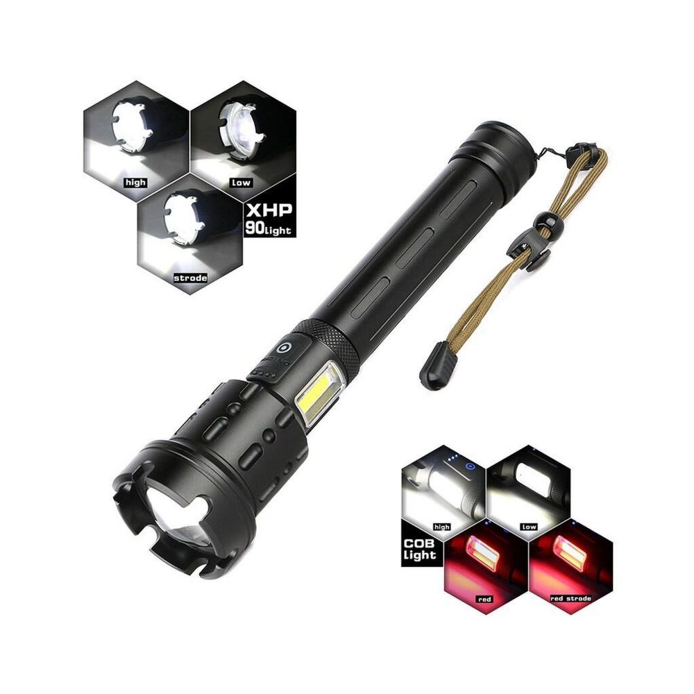 Lanterna LED 15W 2600lm TED TL-8196-1 - Putere și Autonomie - 3