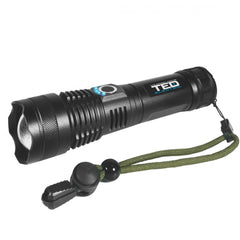 Lanternă LED cu Acumulator & Zoom 1600lm TED TL-9136 - Compactă, Puternică - 3