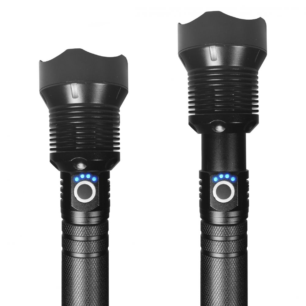 Lanternă LED cu Zoom 1600lm TED TL-9137 - Acumulatori 18650 Incluși - 10