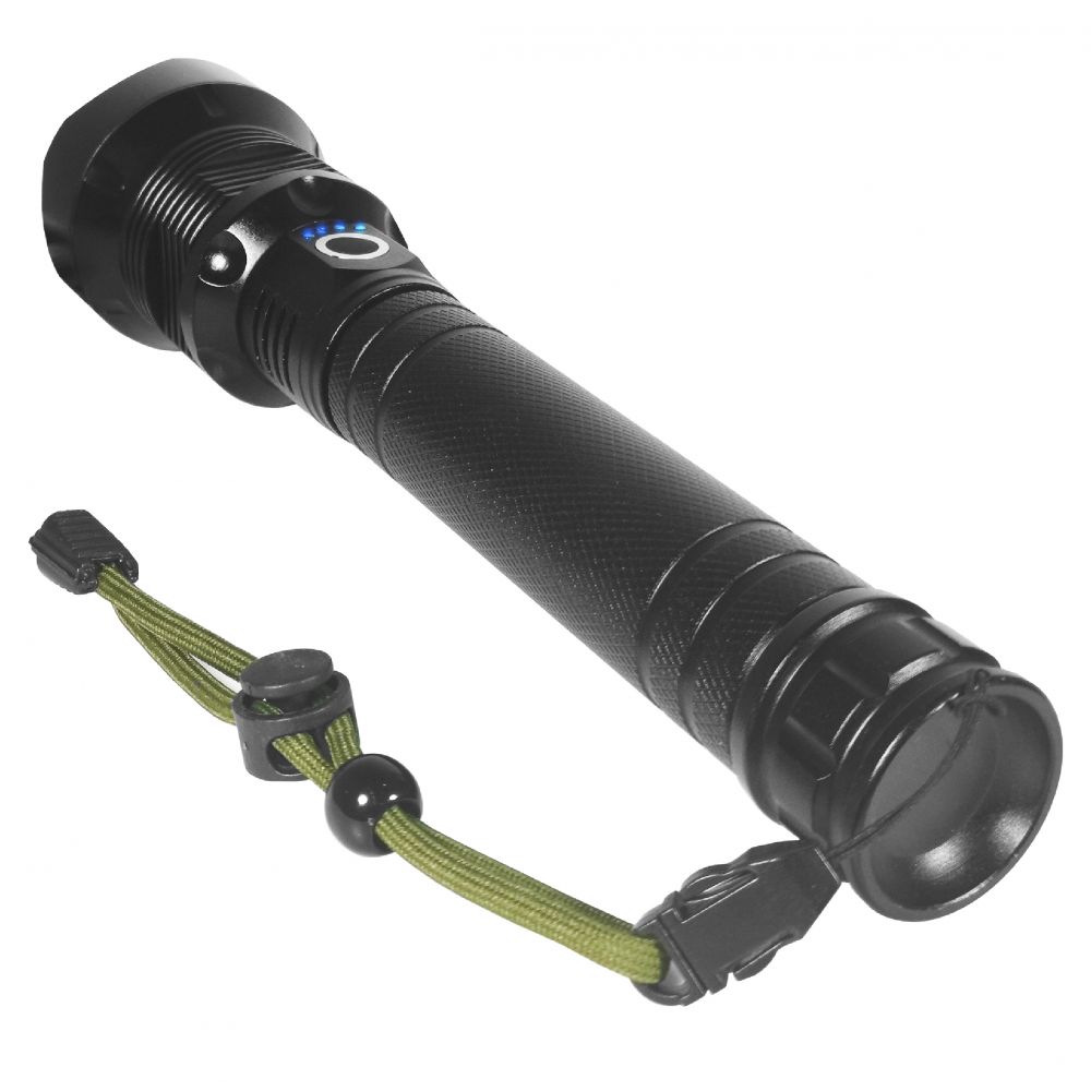 Lanternă LED cu Zoom 1600lm TED TL-9137 - Acumulatori 18650 Incluși - 9