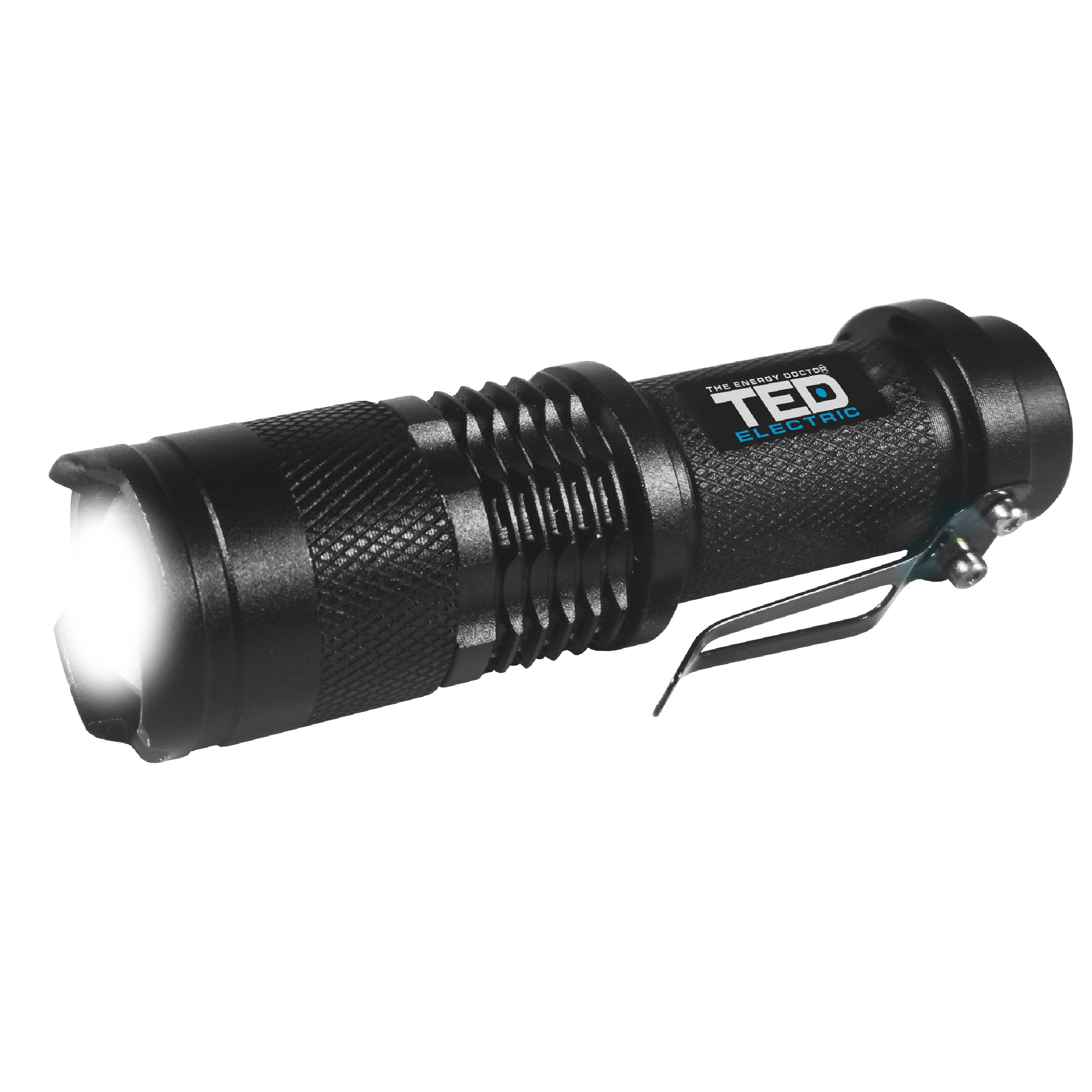 Lanterna LED SK-68 TED 240lm - Acumulator Litiu-Ion 14500 Inclus - 4