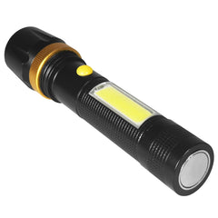 Lanternă LED ZOOM cu Acumulator 18650 TED TL-8096 - Magnetică - 5