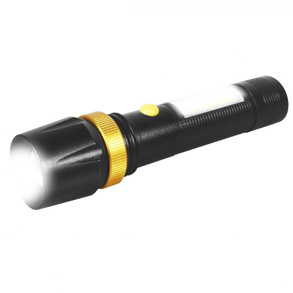 Lanternă LED ZOOM cu Acumulator 18650 TED TL-8096 - Magnetică - 8