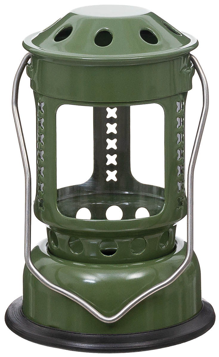 Lanternă "Mini" Oliv FoxOutdoor - H: 11 cm, Lumânări Ø 4 cm