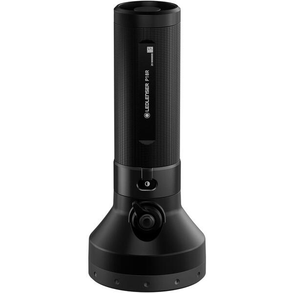 Lanterna P18R Black Ledlenser - 6500 LM, Reîncărcabilă Li-Ion - 3