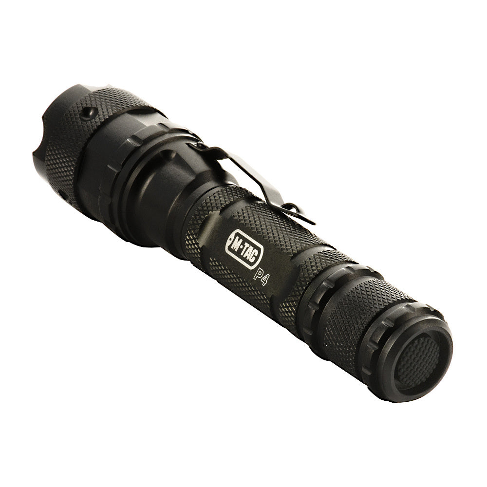 Lanterna tactică P4 M-Tac - Neagră, 250 lumeni