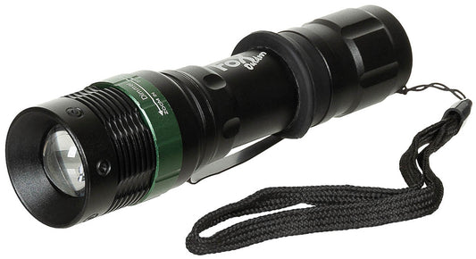 Lanterna Tactical Negru FoxOutdoor - LED CREE, Aluminiu Robust