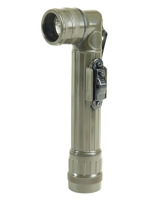 Lanternă Unghiulară Mil-Tec Anglehead US Mare – LED, 2 x D, Oliv