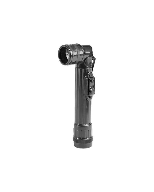 Lanternă Unghiulară Mil-Tec Anglehead US Mică – LED, 2 x AA, Neagră