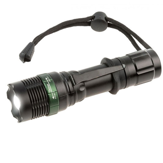 Lanterna YM-109 TED cu Acumulator 18650 - Zoom Reglabil, Puternică - 2
