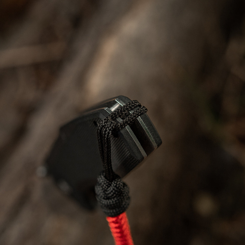 Lanyard Cuțit Fish&Cylindre M-Tac - Negru/Roșu