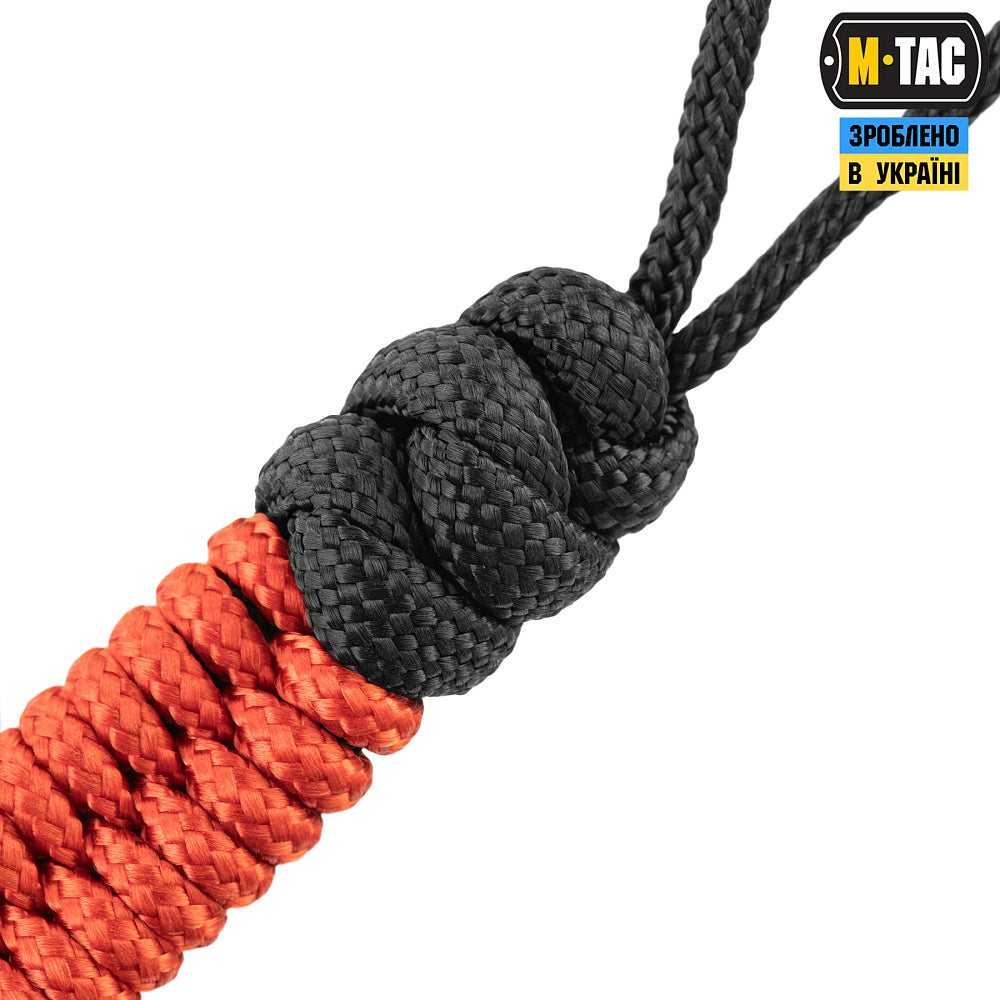 Lanyard Cuțit Fish&Cylindre M-Tac - Negru/Roșu
