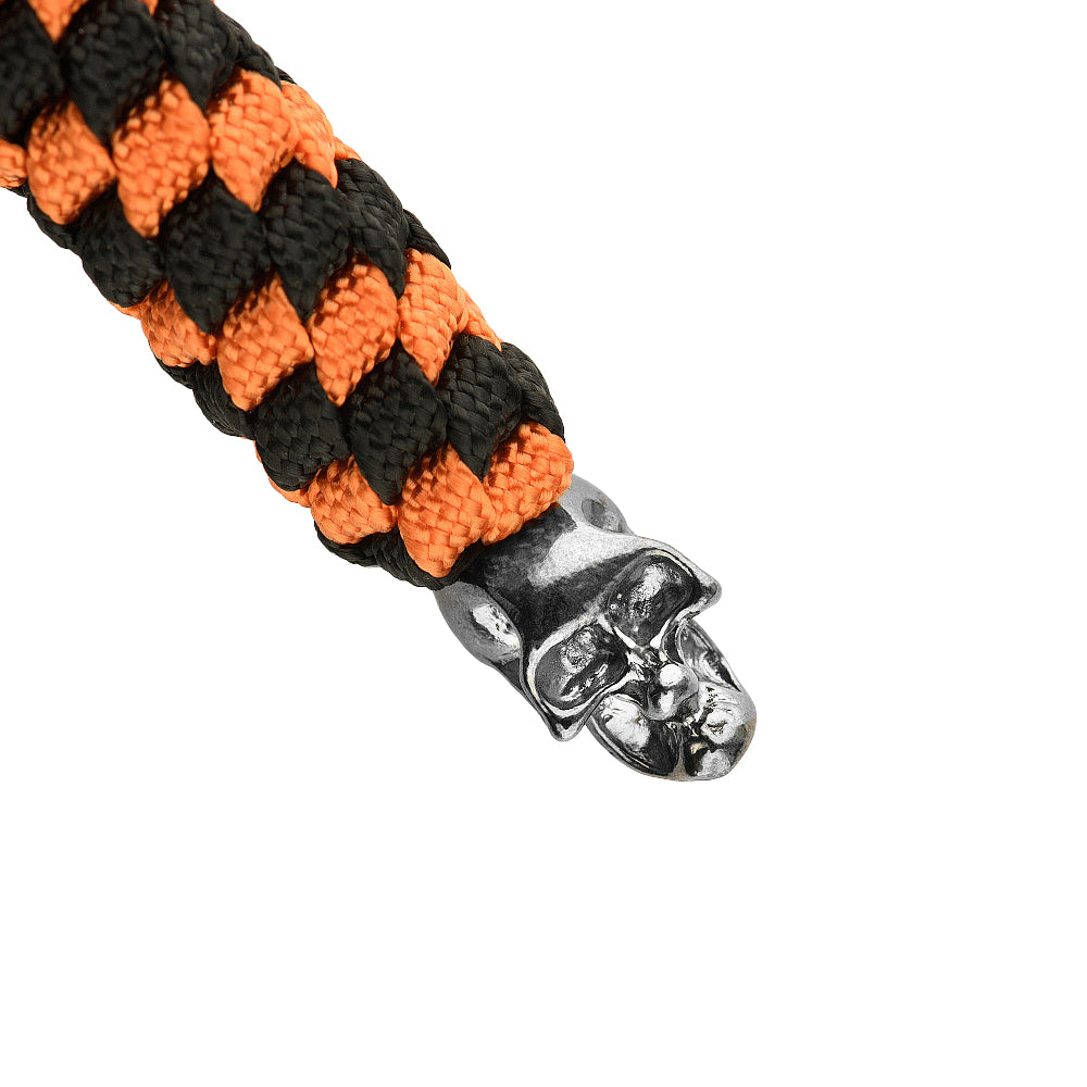 Lanyard Cuțit Helix Skull M-Tac - Negru/Portocaliu