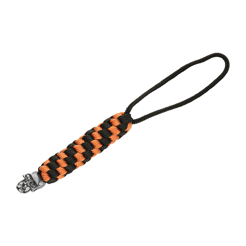 Lanyard Cuțit Helix Skull M-Tac - Negru/Portocaliu