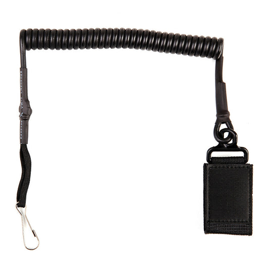 Lanyard Pistol De Luxe Negru Military-Shop - Retenție Sigură & Rapidă