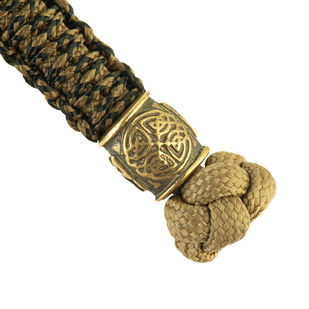 Lanyard Scandinavian Mannaz M-Tac - Coyote, Paracord Împletit