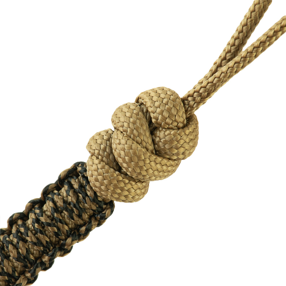 Lanyard Scandinavian Mannaz M-Tac - Coyote, Paracord Împletit