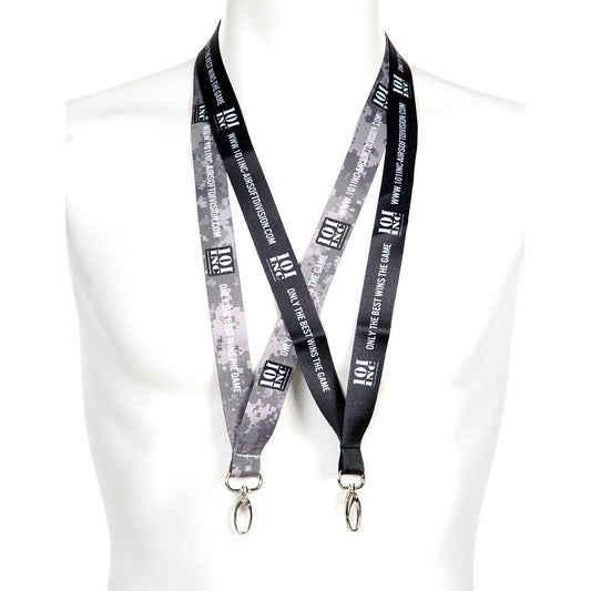 Lanyard Tactică 101 INC Negru - Acces Rapid, Control Total