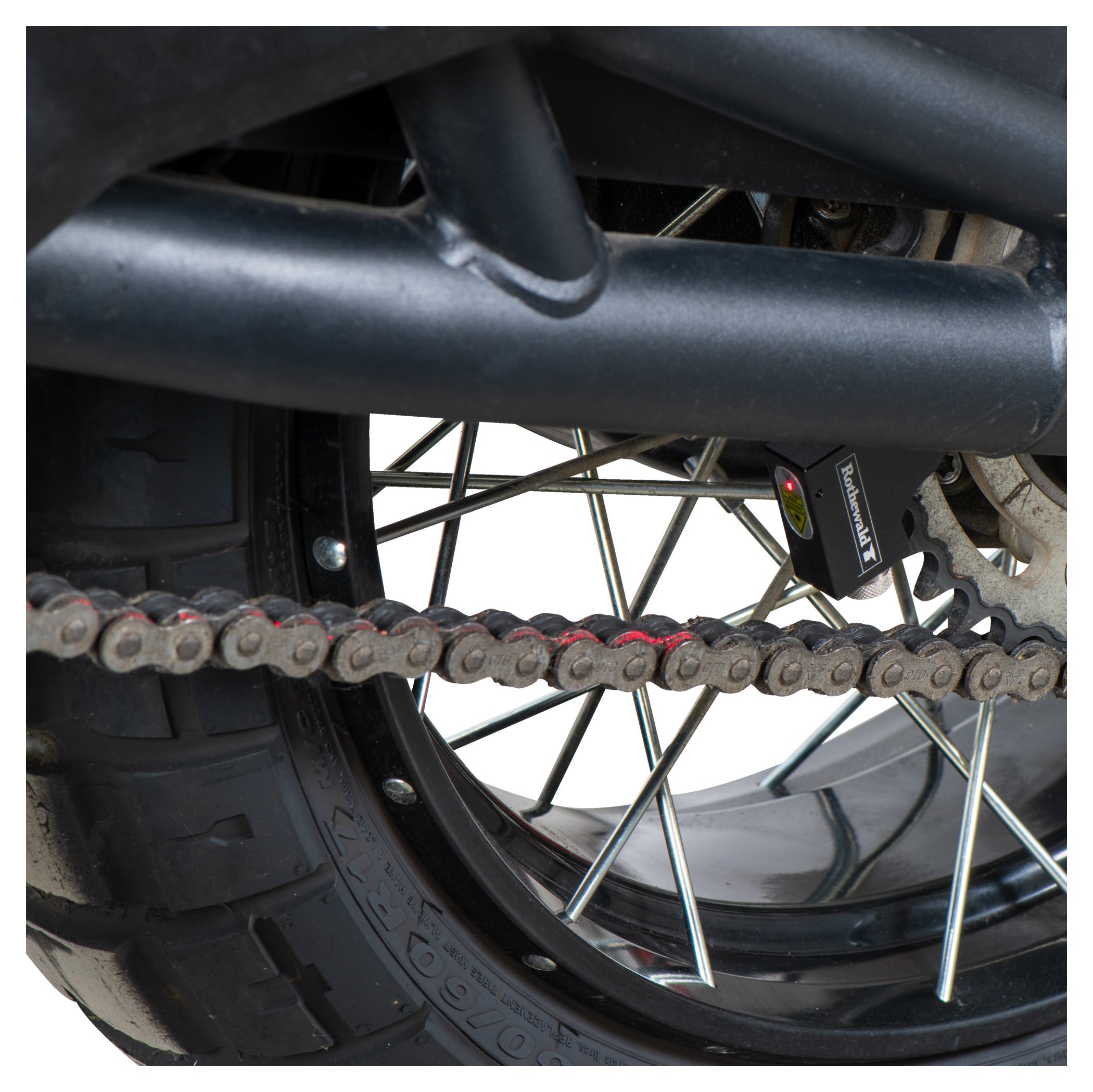 Laser Aliniere Lanț Rothewald - Precizie Rapidă Moto