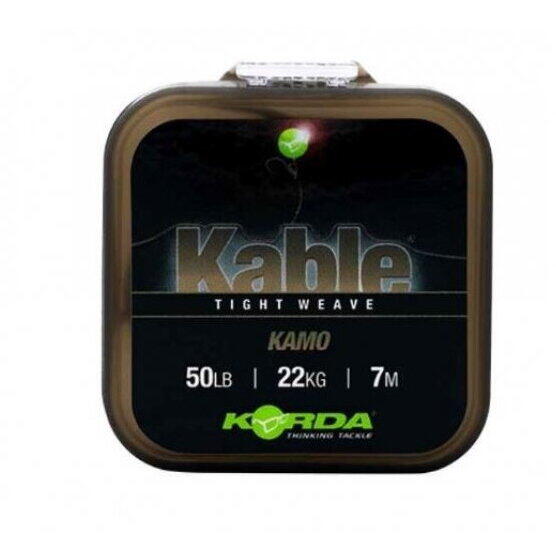 Lead Core Tight Weave Kamo Korda - Camuflaj Impecabil, Rezistență - 1