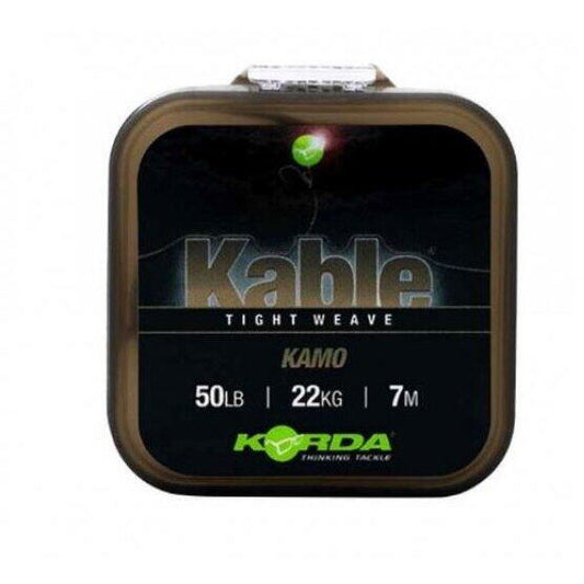 Lead Core Tight Weave Kamo Korda - Camuflaj Impecabil, Rezistență - 1