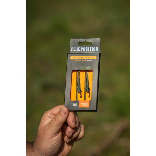 Leadclip Montură Crap Pole Position Gamakatsu - 45lb, Silt, 2buc - 1
