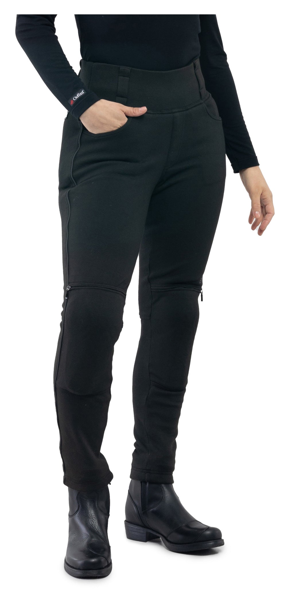 Leggings Moto Rukka Melita Damă - Aramid, Protecții D3O