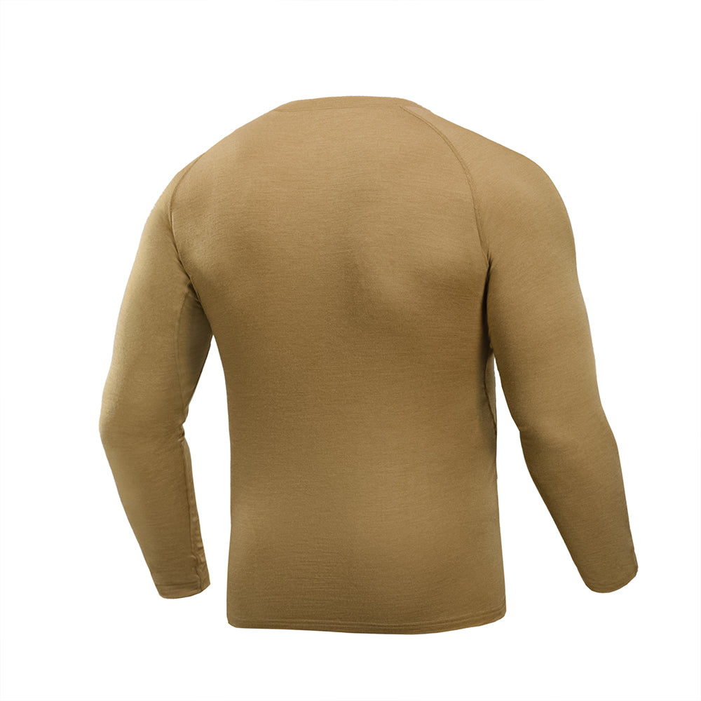 Lenjerie Termică Merino M-Tac - Coyote Brown, Căldură și Confort