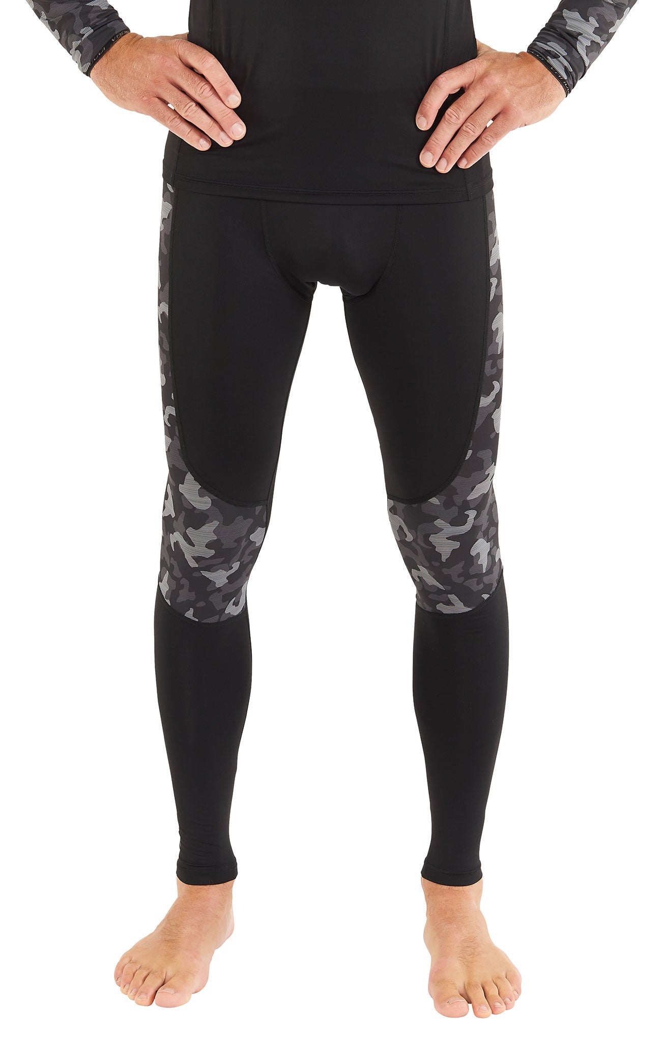 Lenjerie Termică Dark Camo Vanucci - Ușoară, Respirabilă, Camuflaj