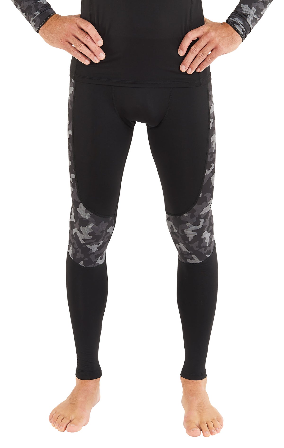 Lenjerie Termică Dark Camo Vanucci - Ușoară, Respirabilă, Camuflaj