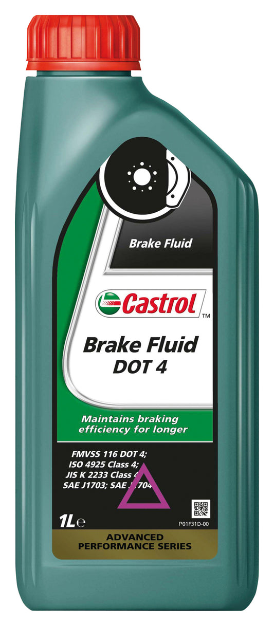Lichid de Frână DOT 4 Castrol - Protecție Superioară Sistemului de Frânare