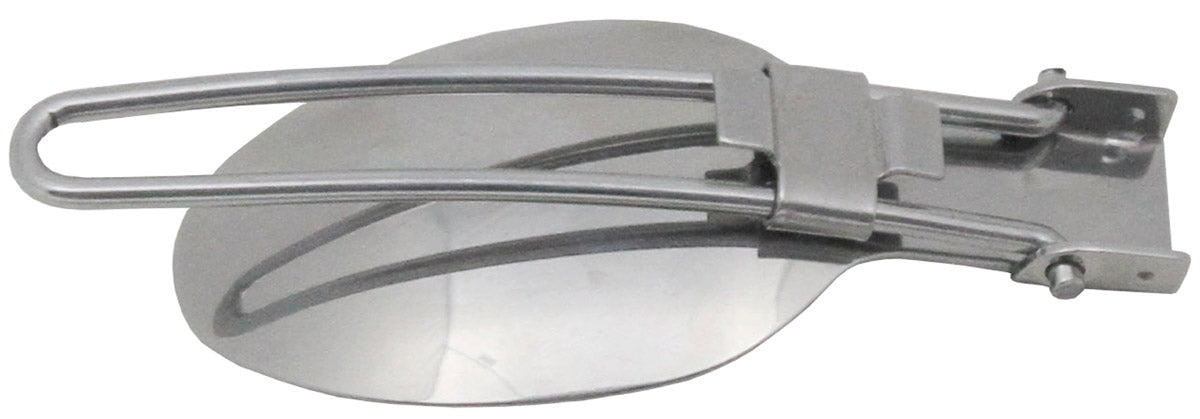 Lingură Pliabilă Inox FoxOutdoor - 100% Oțel Inoxidabil, 30g