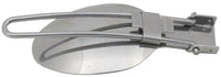 Lingură Pliabilă Inox FoxOutdoor - 100% Oțel Inoxidabil, 30g