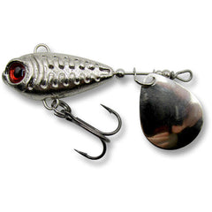 Linguriță Berti Spinner Skeletonik Pro - Nickel, 20g, Acțiune Ademenitoare