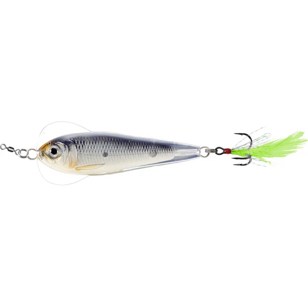 Linguriță Flutter Shad Live Target - Sinking, Glow, 5cm
