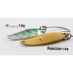 Linguriță JACKALL REKUZE 1.9CM Yazy Silver White UV - Atracție Iresistibilă - 4