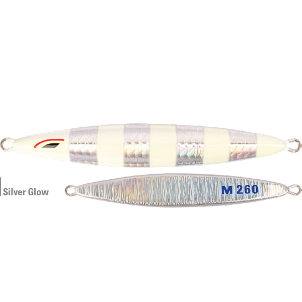Linguriță Jig Mustad Mirotic Slow Silver Glow 80g - Atracție Adâncime