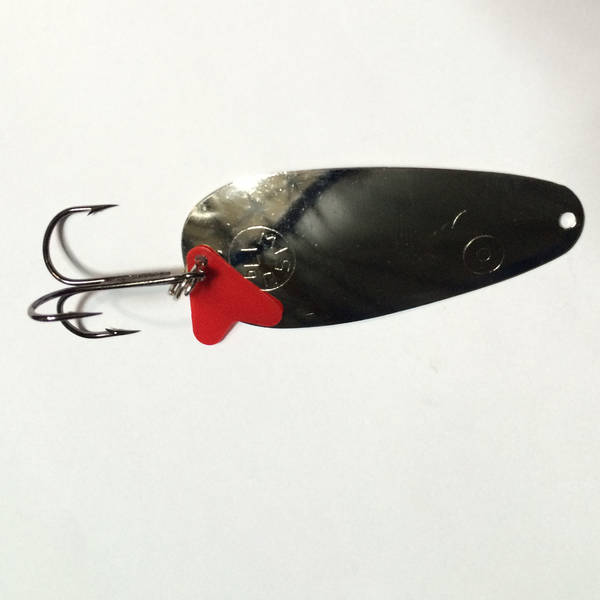 Linguriță Oscilantă Gigant Arrow Int. - 17g, Nichelată, Para