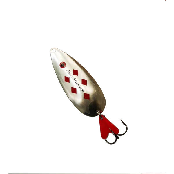 Linguriță Oscilantă Misu Arrow Int. - Argintată, 15g, Flamingo