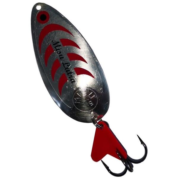 Linguriță Oscilantă Misu Arrow INT. - Argintată, 16g, Efect Reflexiv