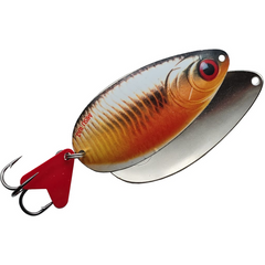 Linguriță Oscilantă Misu ARROW INT. - Nichelată, Raz Gold Black 16g