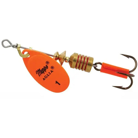 Linguriță Rotativă Mepps Aglia Fluo Orange - Atracție Instant, 9g