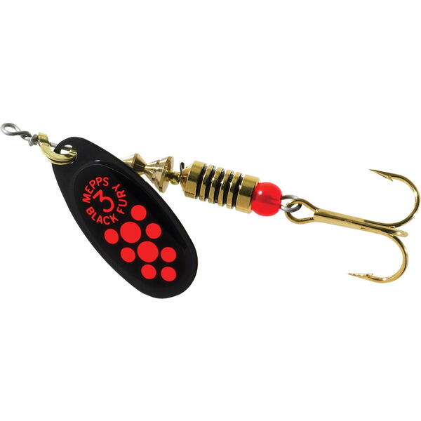 Linguriță Rotativă MEPPS Aglia Fluo Roșu - 2g, Atracție Maximă Pește - 1