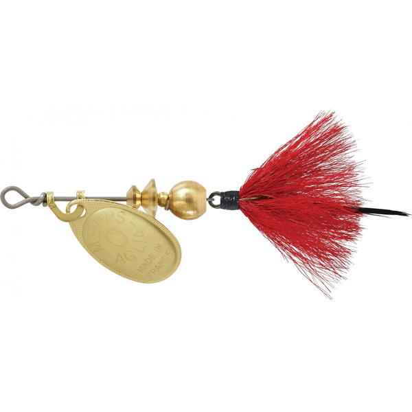 Linguriță Rotativă Mouche Rouge Mepps - 1.5g, Atractivitate Maximă Aurie