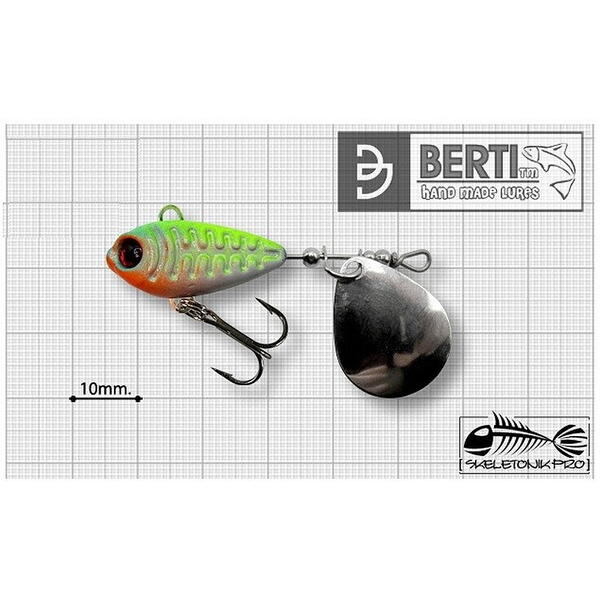 Linguriță Spinner Berti Skeletonik Pro Colorado - Atracție Maximă, 18g